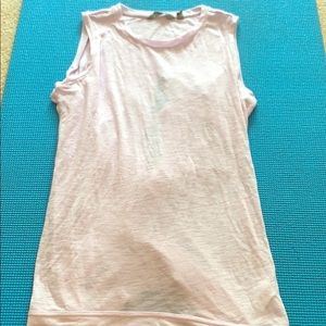 Athleta light pink tank